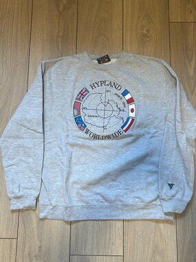 Hypland Embroidered Crewneck